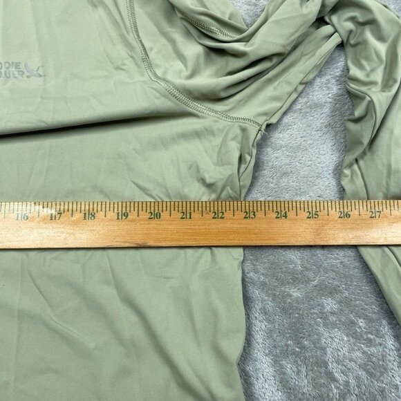 Eddie Bauer Solarfoil Mens Hoodie L Light Green Polyester d0730 - Picture 5 of 8